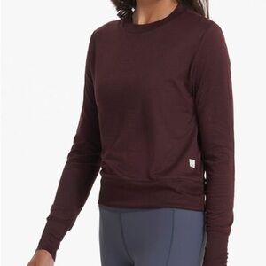 Vuori Daydream Crew in Ruby Heather XL
